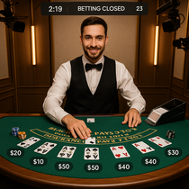 WinShark - Live Blackjack - Evolution Gaming