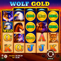 WinShark - Wolf Gold Slot Game