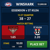 WinShark - AFL Betting - Australian Football League